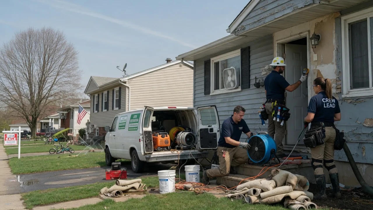Flood Cleanup in Thompson, ND near me